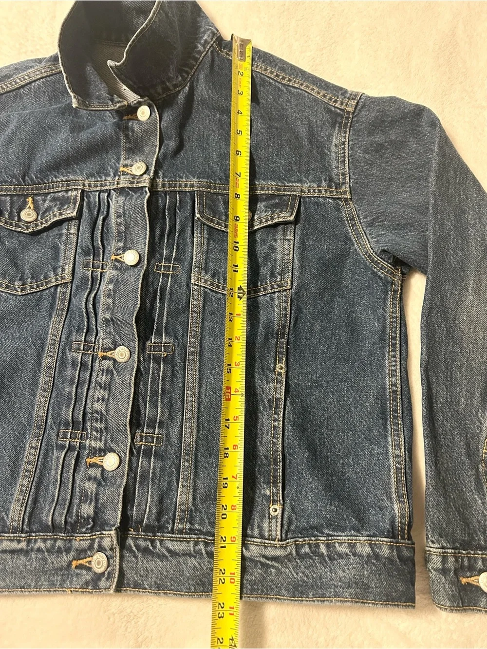 Old Navy Dark Blue Denim Jean Jacket